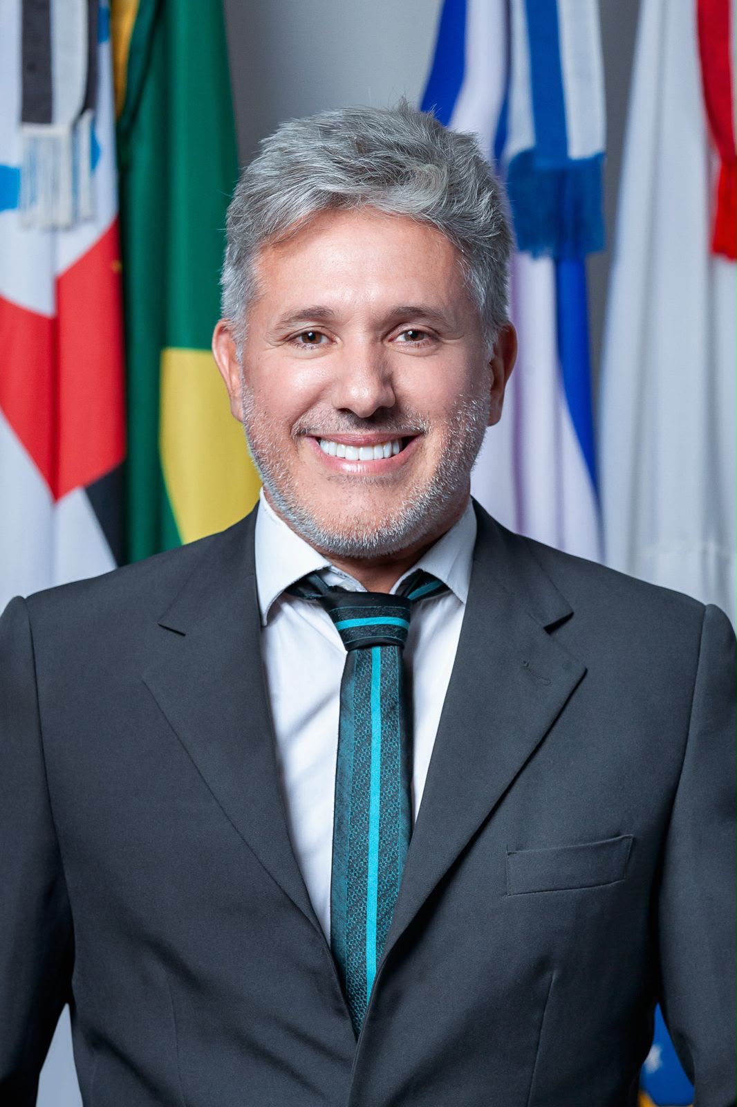 André Lopes no plenário da Câmara Municipal de Andradina